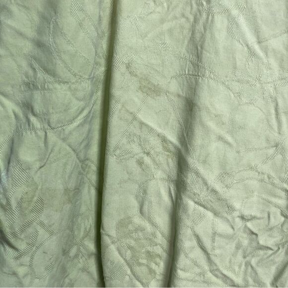 Jamaica Bay Lime Green Silk Blend Shirt 1X - Picture 3 of 5